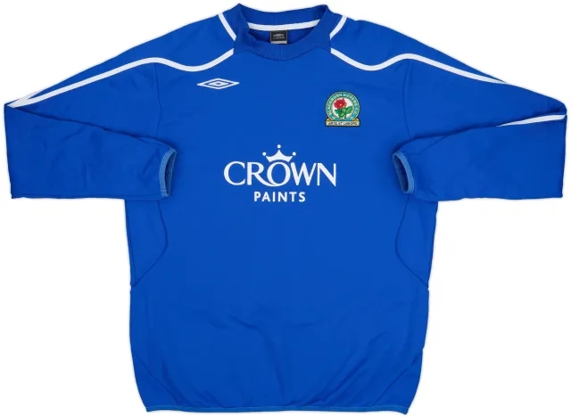 2008-09 Blackburn Rovers Umbro Sweat Top - 8/10 - (XL)