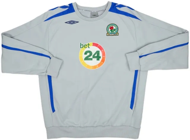2007-08 Blackburn Rovers Umbro Sweat Top - 6/10 - (XXL)