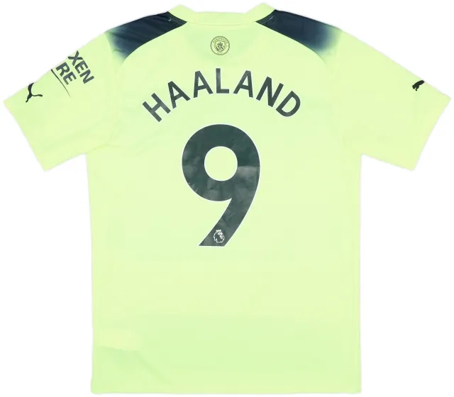 2022-23 Manchester City Third Shirt Haaland #9 - 10/10 - (M)