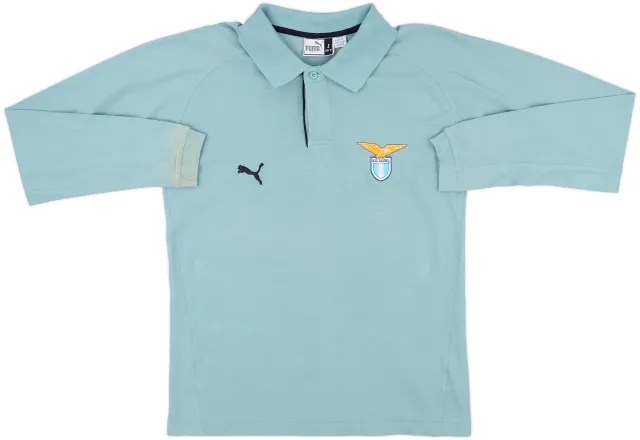 2003-04 Lazio Puma Polo L/S Shirt - 7/10 - (S)