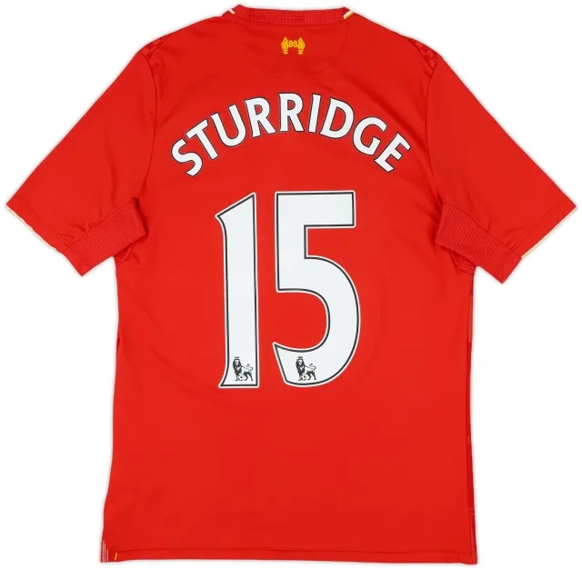 2015-16 Liverpool Home Shirt Sturridge #15 - 5/10 - (M)