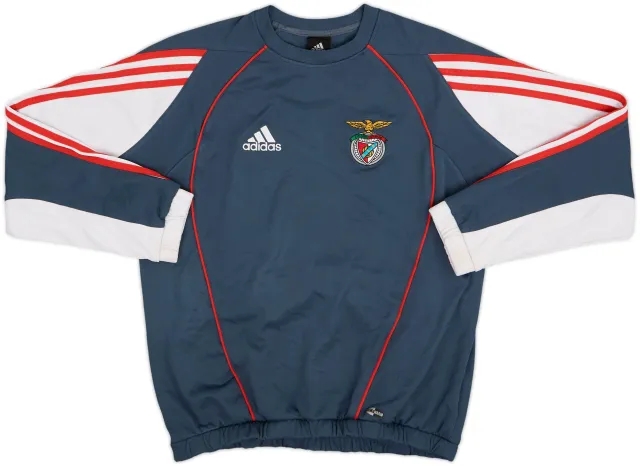 2005-06 Benfica adidas Sweat Top - 8/10 - (S/M)