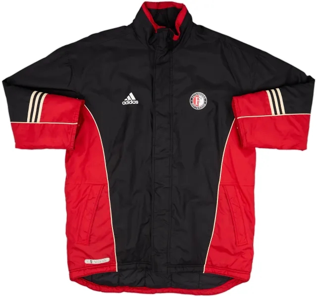1999-00 Feyenoord adidas Padded Bench Coat - 8/10 - (L/XL)