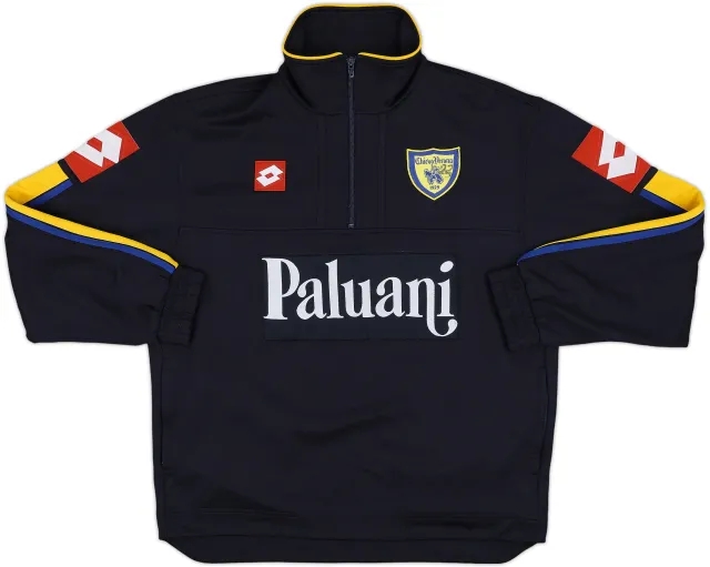 2005-06 Chievo Verona Lotto 1/4 Zip Training Top - 6/10 - (L)