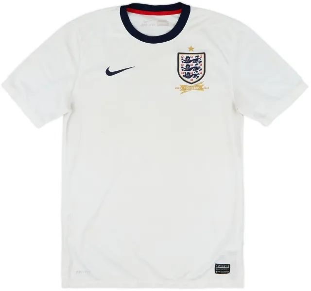 2013 England 150th Anniversary Home Shirt - 5/10 - (S)