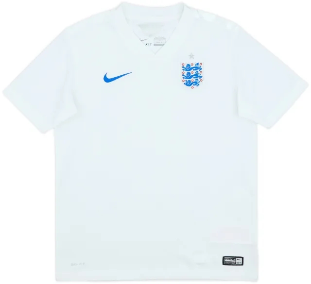 2014-15 England Home Shirt - 7/10 - (L.Boys)