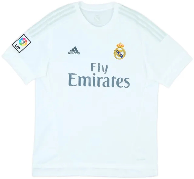2015-16 Real Madrid Home Shirt - 5/10 - (L)