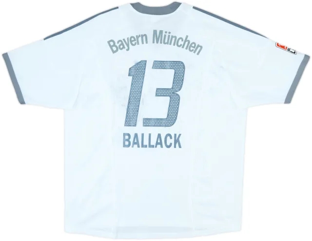 adidas Bayern Munich Mens SS Away Shirt 2002/03