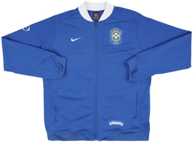 2006-07 Brazil Nike Track Jacket - 6/10 - (XXL)