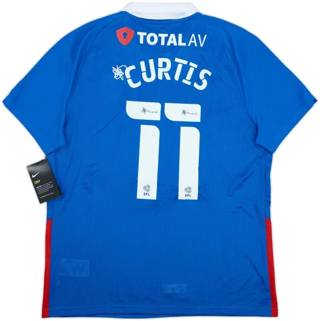 2020-21 Portsmouth Home Shirt Curtis #11 (L)