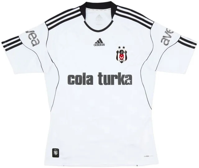 adidas Besiktas Mens SS Home Shirt 2010/11