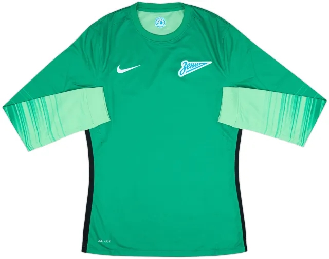 2015-16 Zenit St. Petersburg Authentic GK Shirt - 10/10 - (L)