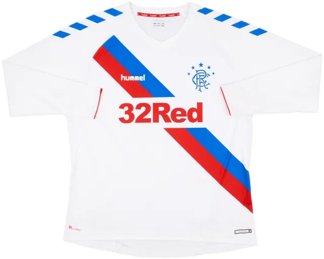 Hummel Rangers Mens LS Away Shirt 2018/19