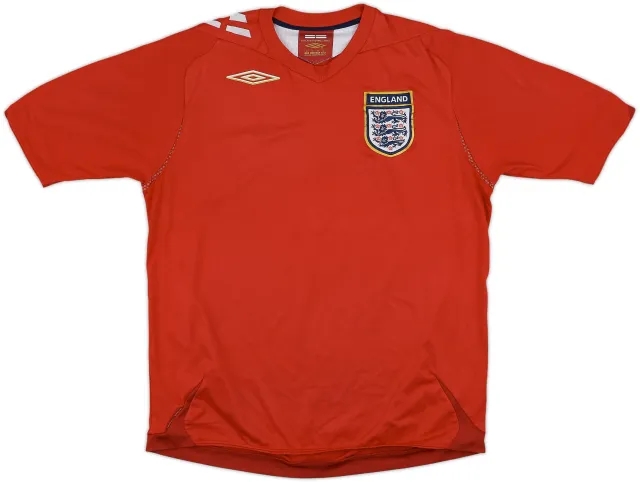 2006-08 England Away Shirt - 5/10 - (M)
