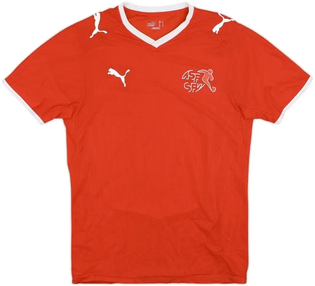 2008-10 Switzerland Home Shirt - 8/10 - (S)