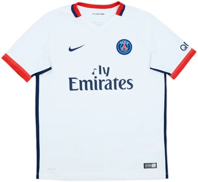 2015-16 Paris Saint-Germain Away Shirt - 4/10 - (XL.Boys)