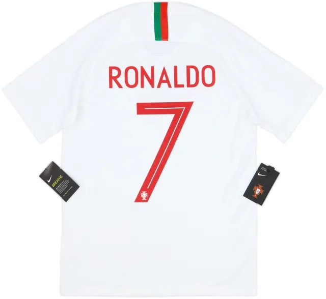 Nike Portugal Mens SS Away Shirt 2018