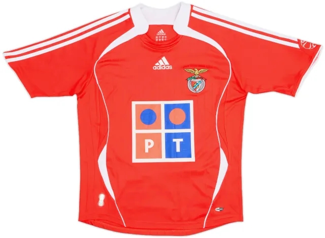 2006-07 Benfica Home Shirt - 7/10 - (L.Boys)