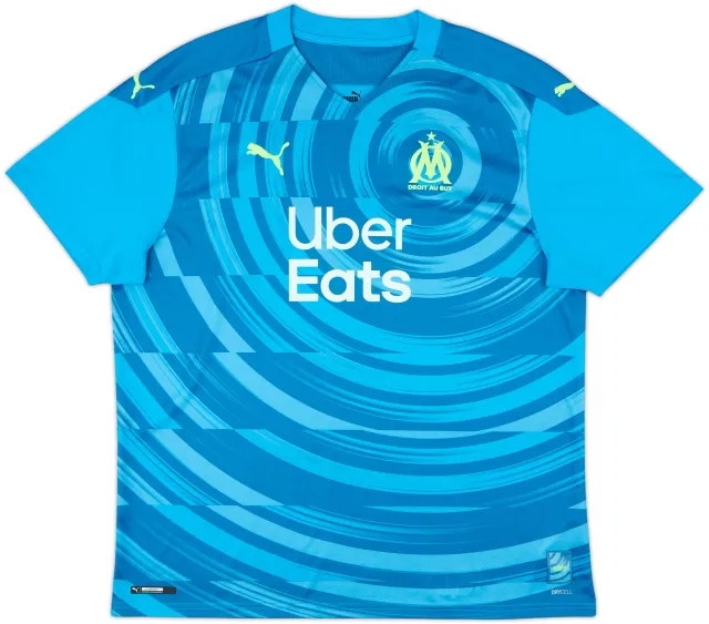 2020-21 Olympique Marseille Third Shirt - 10/10 - (XXL)