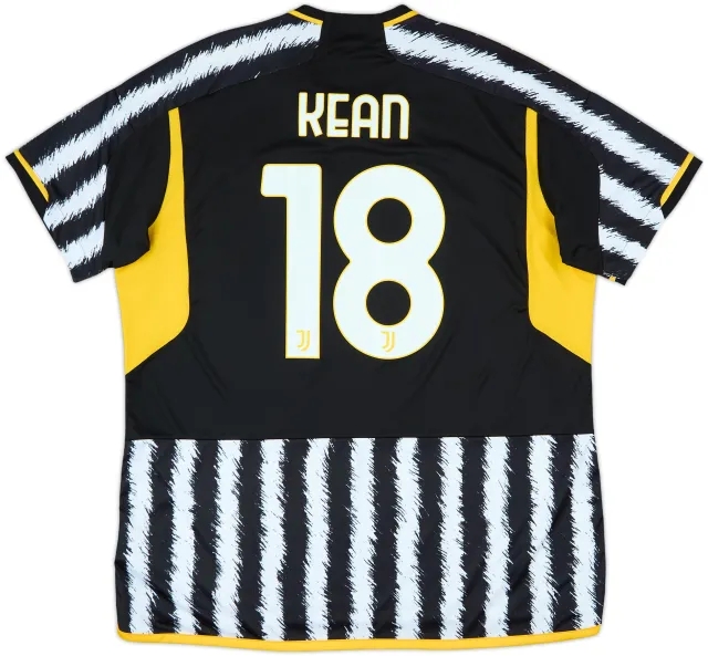 2023-24 Juventus Home Shirt Kean #18 - 10/10 - (XXL)