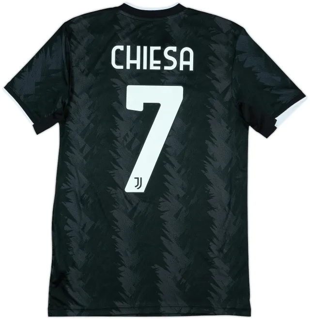 2022-23 Juventus Away Shirt Chiesa #7 - 10/10 - (S)