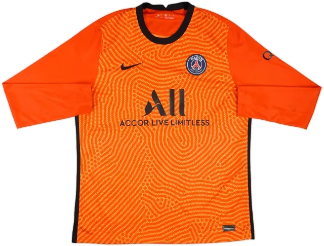 2020-21 Paris Saint-Germain GK Shirt - 9/10 - (XL)