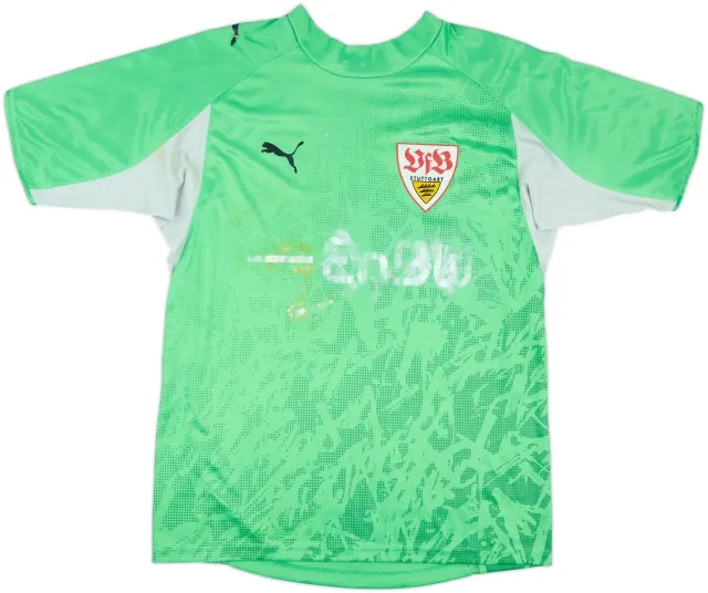 Puma Stuttgart Mens SS Goalkeeper Home Shirt 2006/07