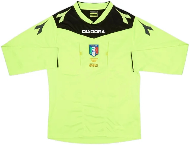 Diadora Italy Mens LS Home Shirt 2014