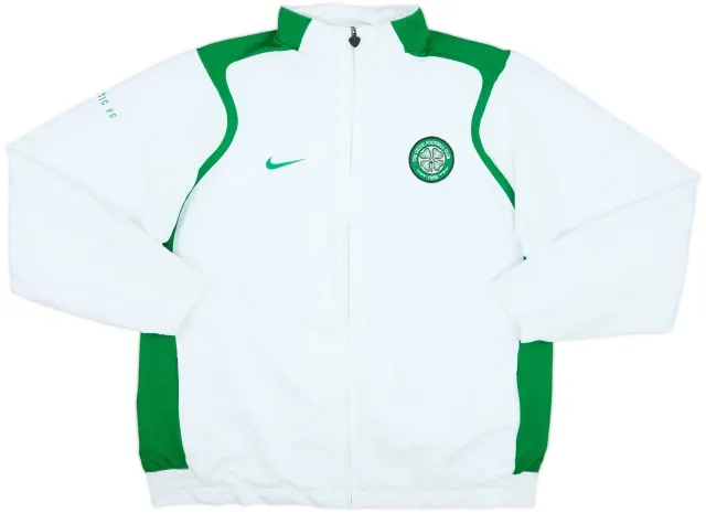 2006-07 Celtic Nike Track Jacket - 9/10 - (XL)