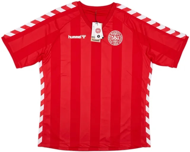 Hummel Denmark Mens SS Home Shirt 1983