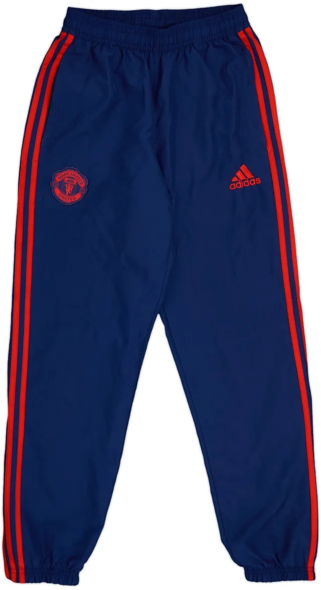 2015-16 Manchester United adidas Track Pants/Bottoms - 8/10 - (S)