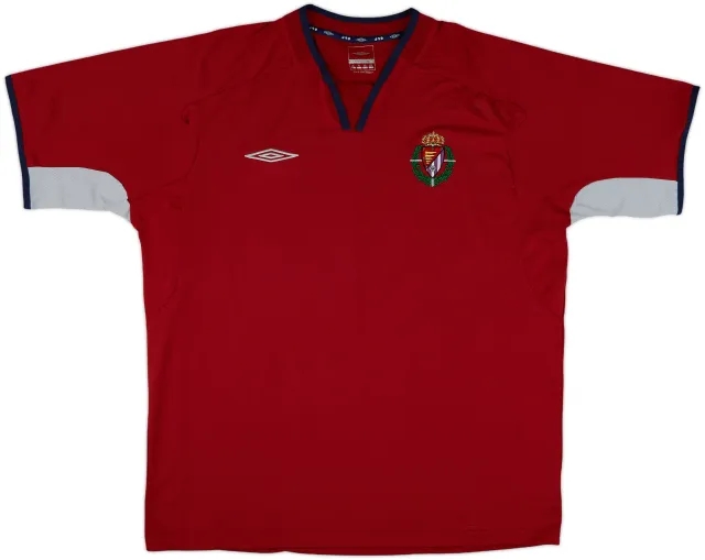 2004-05 Real Valladolid Umbro Training Shirt - 9/10 - (XL)