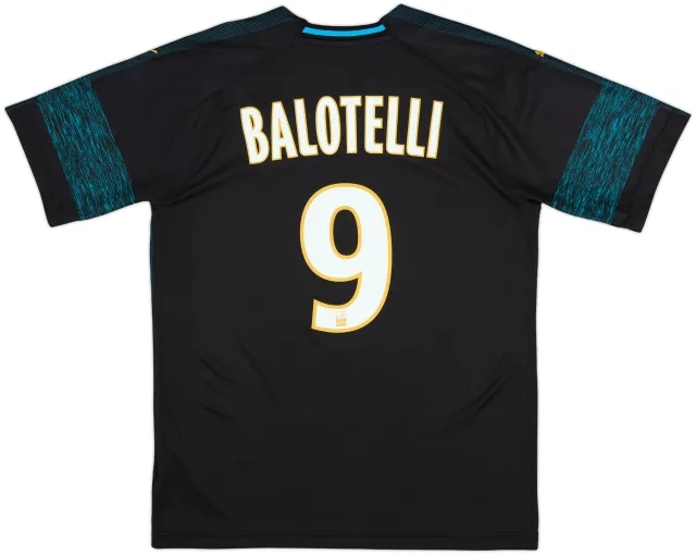 2018-19 Olympique Marseille Away Shirt Balotelli #9 - 10/10 - (M)