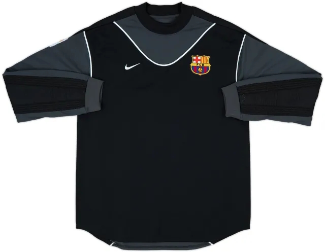 2003-04 Barcelona GK Shirt - 8/10 - (L)