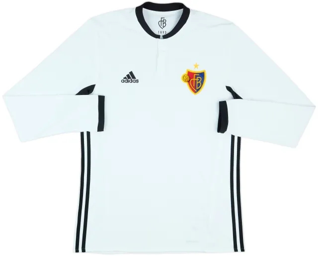 2016-17 FC Basel Away L/S Shirt - 10/10 - (M)