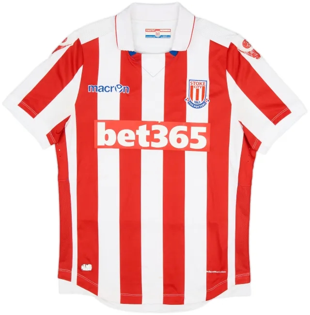 2016-17 Stoke City Home Shirt - 5/10 - (S)