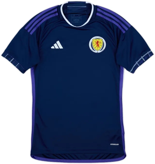 2022-23 Scotland Home Shirt - 8/10 - (XS)