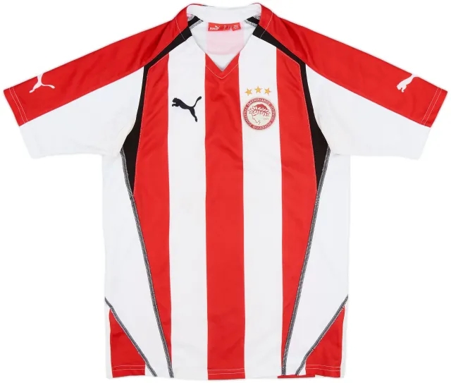 2005-06 Olympiakos Home Shirt - 8/10 - (S)