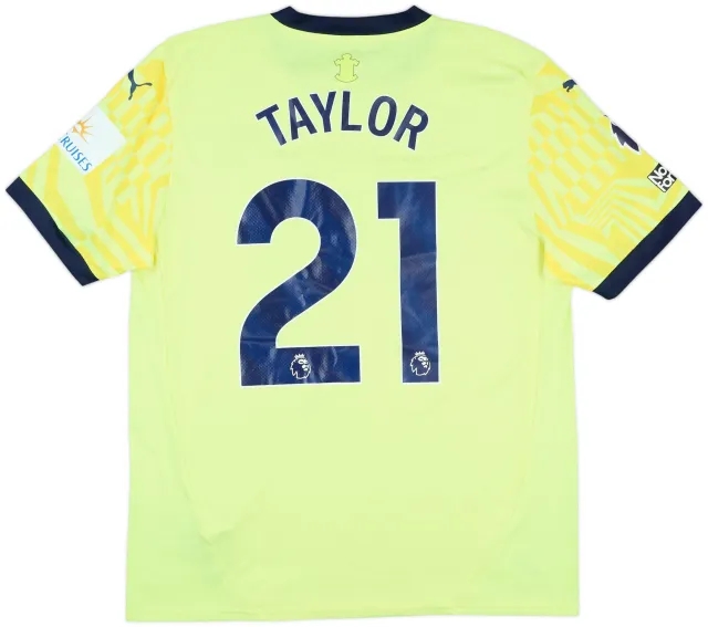 2024-25 Southampton Match Issue Away Shirt Taylor #21