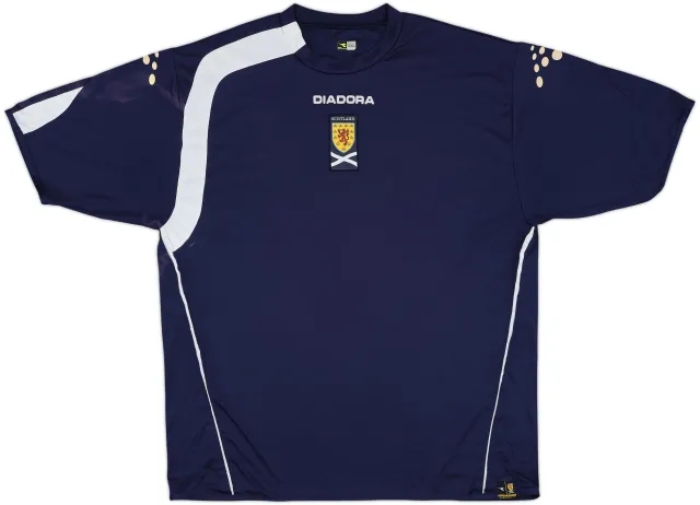 2005-06 Scotland Home Shirt - 8/10 - (XXL)