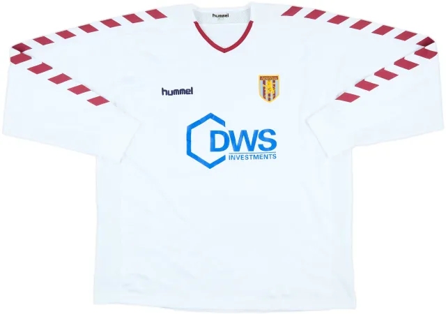 2004-05 Aston Villa Match Issue Away L/S Shirt #20