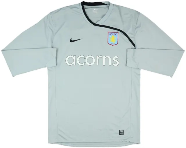 2008-09 Aston Villa Match Issue GK Shirt #1