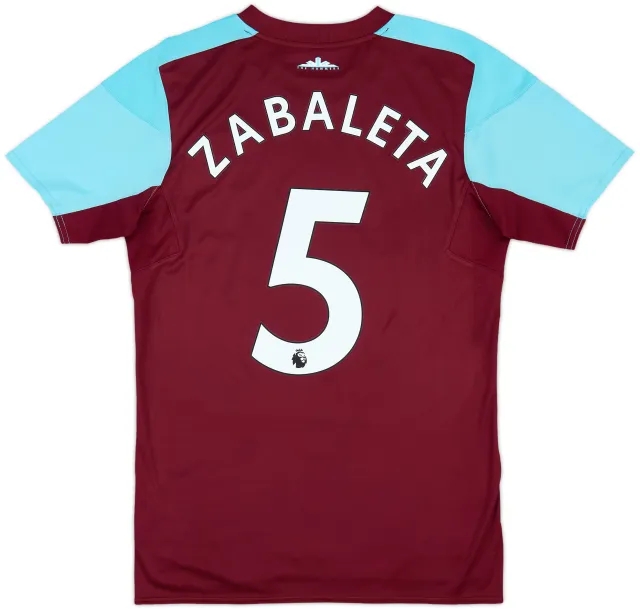 2017-18 West Ham Home Shirt Zabaleta #5 - 8/10 - (S)