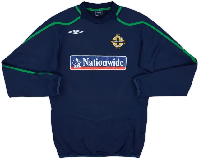 Umbro Northern Ireland Mens SS Home Shirt 2007