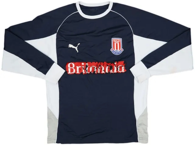 2005-06 Stoke City Puma Sweat Top - 5/10 - (M)