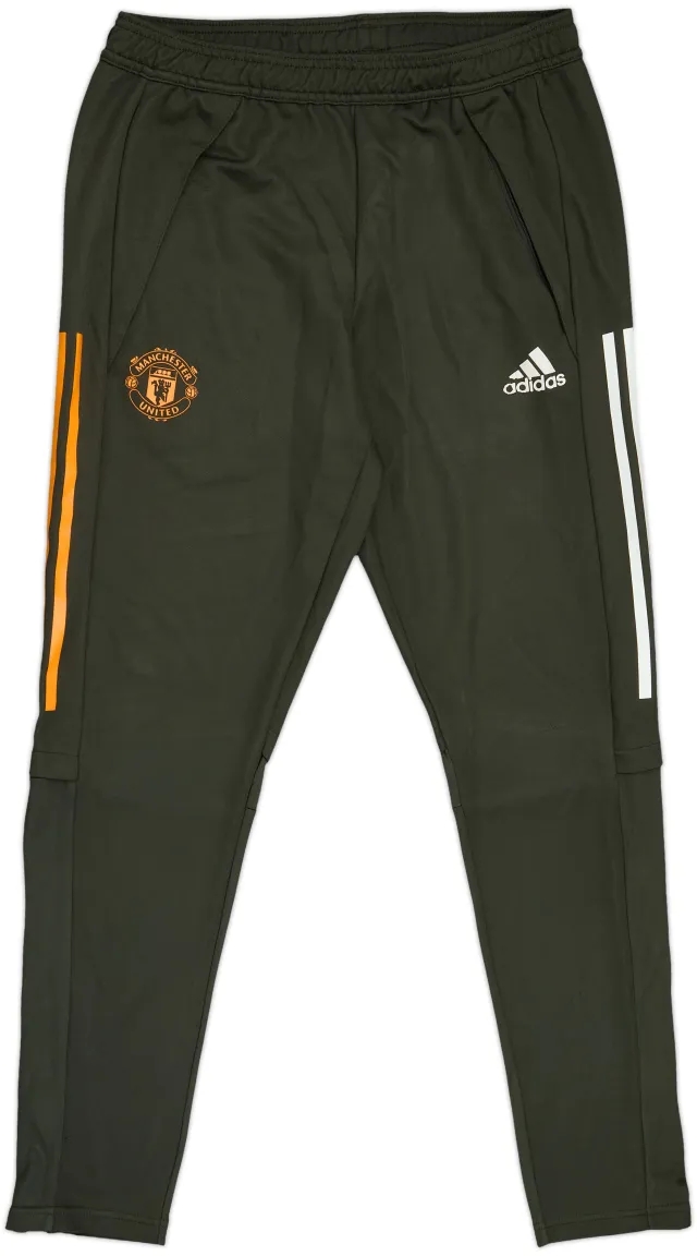 2020-21 Manchester United adidas Track Pants/Bottoms - 7/10 - (S)
