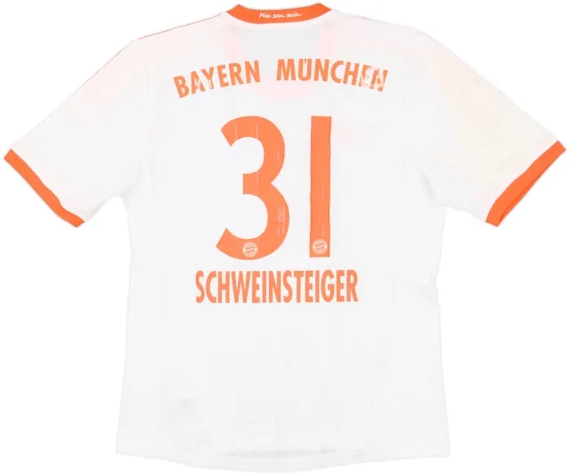 adidas Bayern Munich Mens SS Away Shirt 2012/13