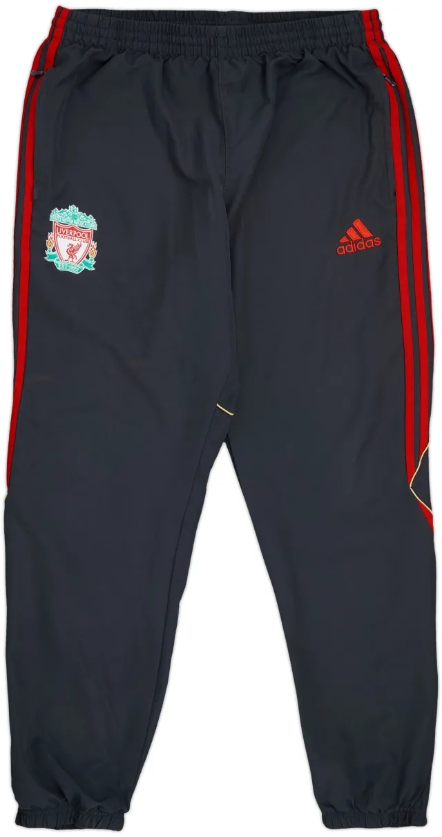 2009-10 Liverpool adidas Track Pants/Bottoms - 7/10 - (M)