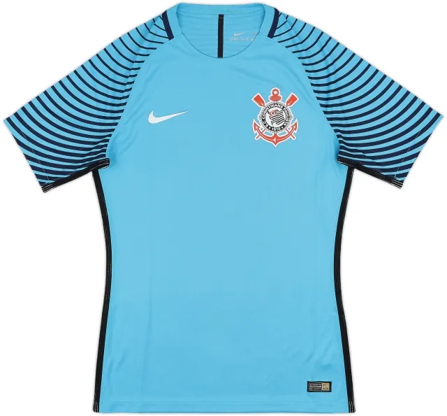2016 Corinthians Authentic GK S/S Shirt - 5/10 - (M)