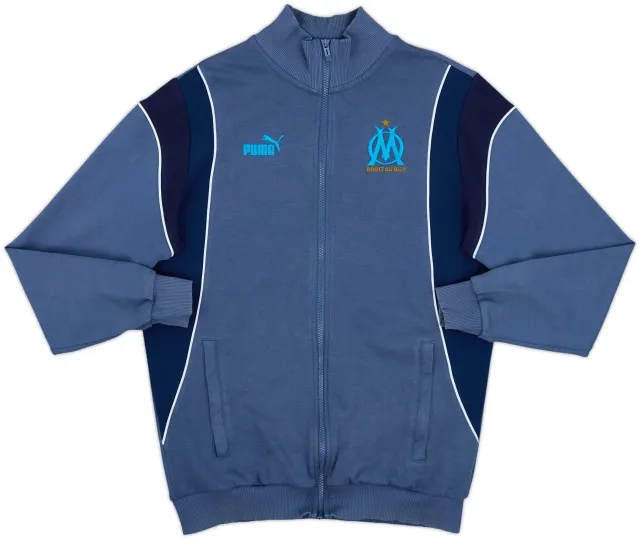 2023-24 Olympique Marseille Puma Track Jacket - 7/10 - (M)
